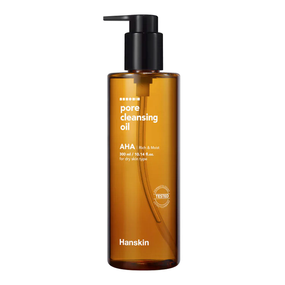 HANSKIN AHA Pore Cleansing Oil - Peaches&Creme Shop Korean Skincare Malta
