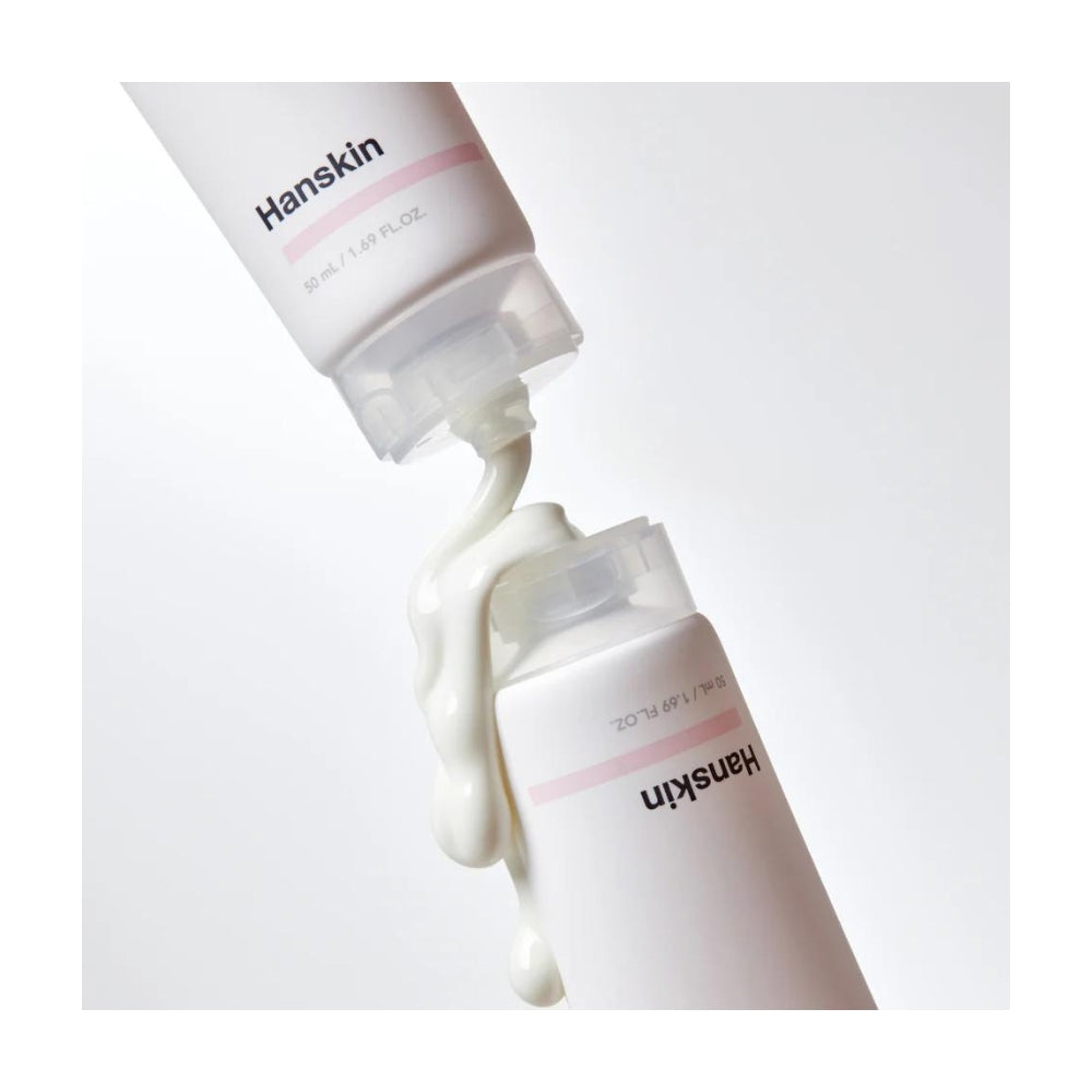 HANSKIN Real Complexion Hyaluron Relief Water Sun Cream SPF30 PA++++ - Peaches&Creme Shop Korean Skincare Malta
