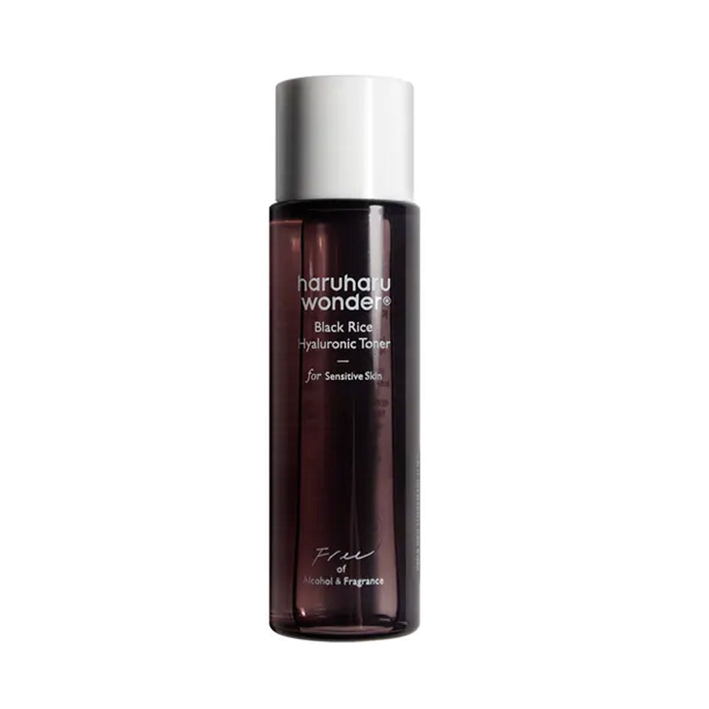 HaruHaru Wonder Black Rice Hyaluronic Toner for Sensitive Skin - Peaches&Creme Korean Skincare Malta