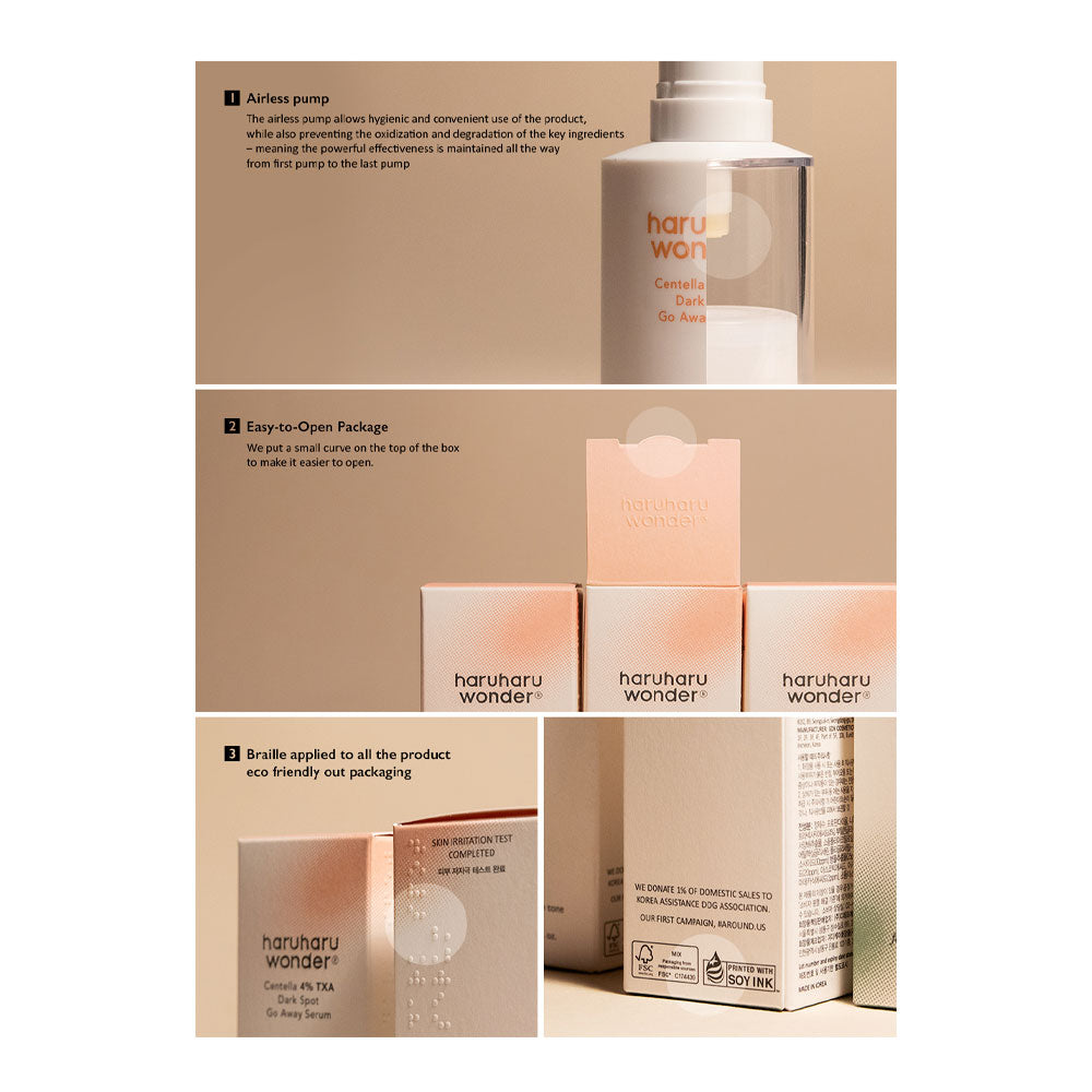 haru HARUHARU WONDER Centella 4% TXA Dark Spot Go Away Serum