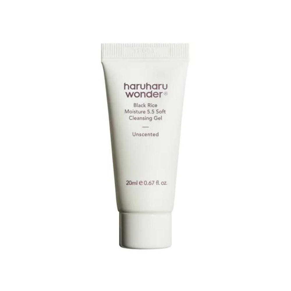 HARUHARU WONDER Black Rice Moisture 5.5 Soft Cleansing Gel - Peaches&Creme Shop Korean Skincare Malta