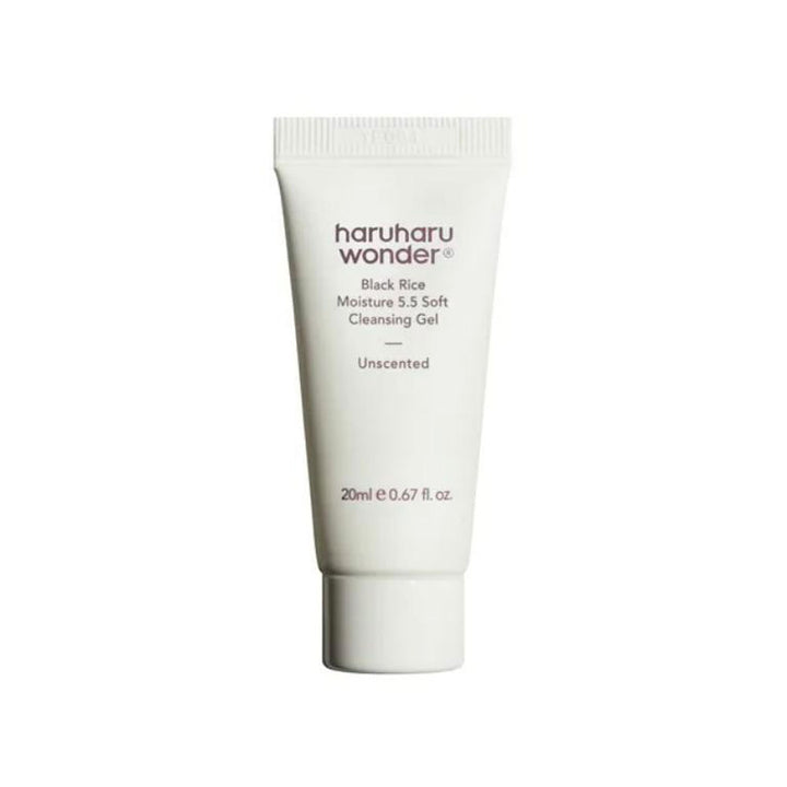 HARUHARU WONDER Black Rice Moisture 5.5 Soft Cleansing Gel - Peaches&Creme Shop Korean Skincare Malta