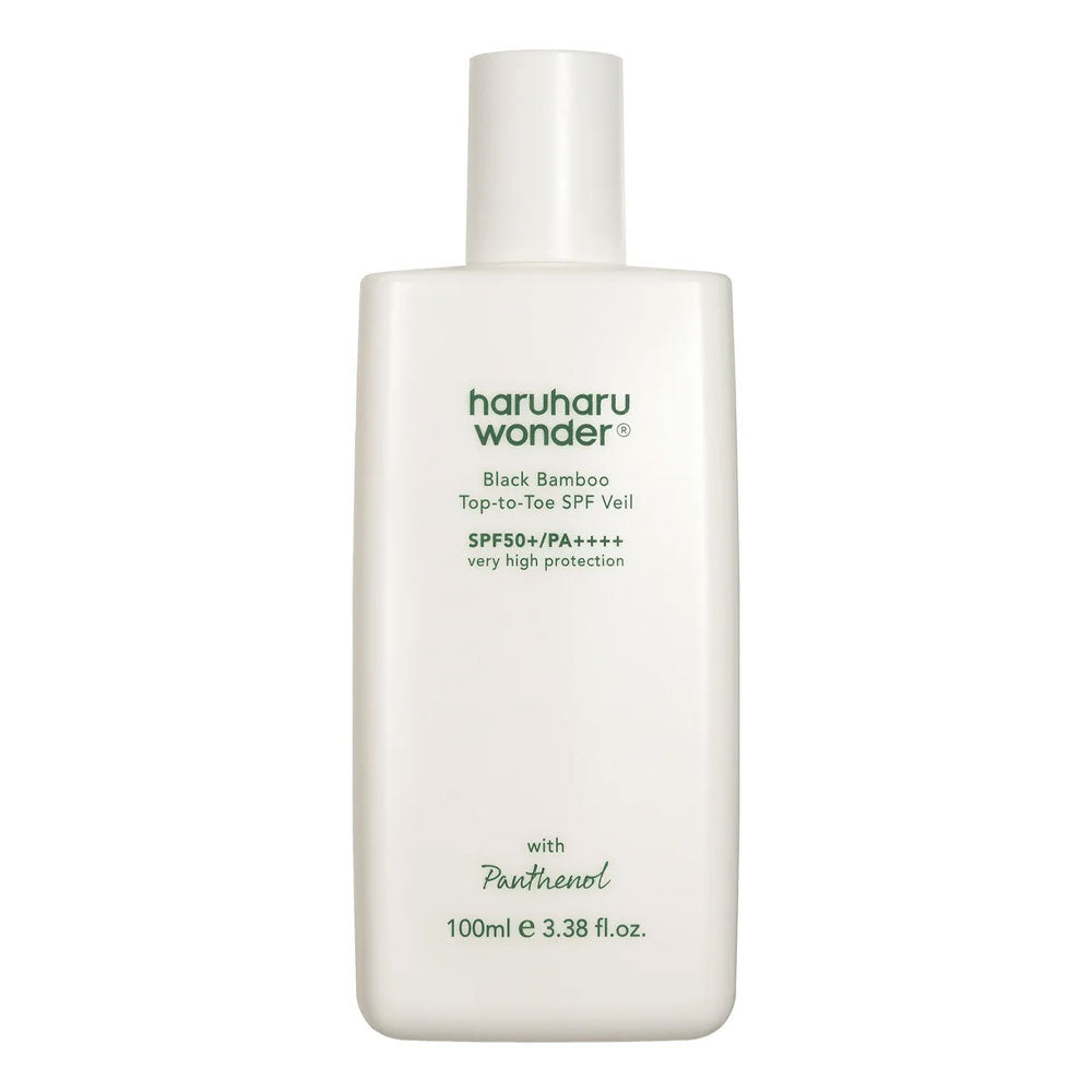 Haruharu Wonder Black Bamboo Top-to-Toe SPF Veil - Peaches&Creme Shop  Korean Skincare Malta