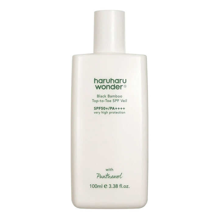 Haruharu Wonder Black Bamboo Top-to-Toe SPF Veil - Peaches&Creme Shop  Korean Skincare Malta