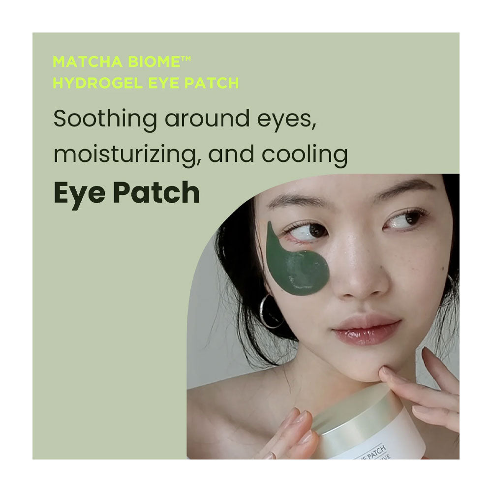 HEIMISH Matcha Biome Hydrogel Eye Patch - Peaches&Creme Shop Korean Skincare Malta