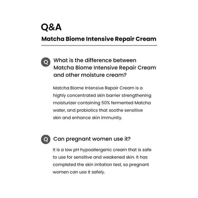 HEIMISH Matcha Biome Repair Cream - Peaches&Creme Shop Korean Skincare Malta