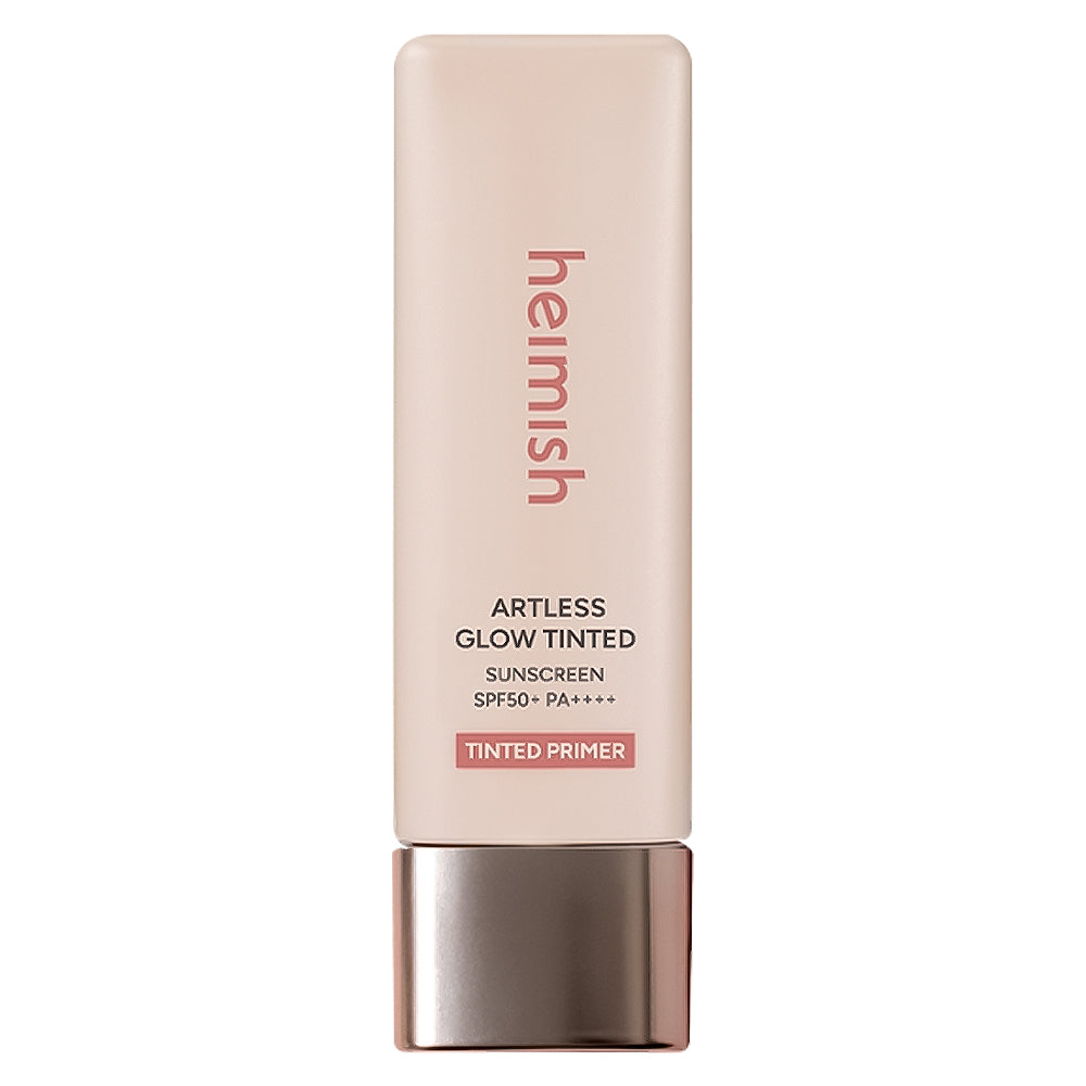 HEIMISH Artless Glow Tinted Sunscreen Shine Beige - Peaches&amp;Creme Shop Korean Skincare Malta