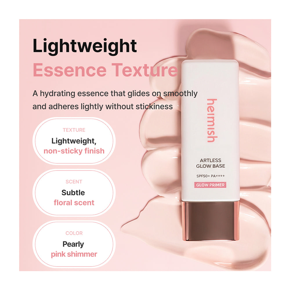 HEIMISH Artless Glow Base - Peaches&amp;Creme Shop Korean Skincare Malta
