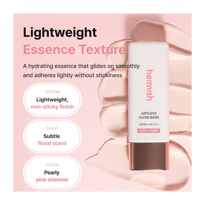 HEIMISH Artless Glow Base - Peaches&amp;Creme Shop Korean Skincare Malta