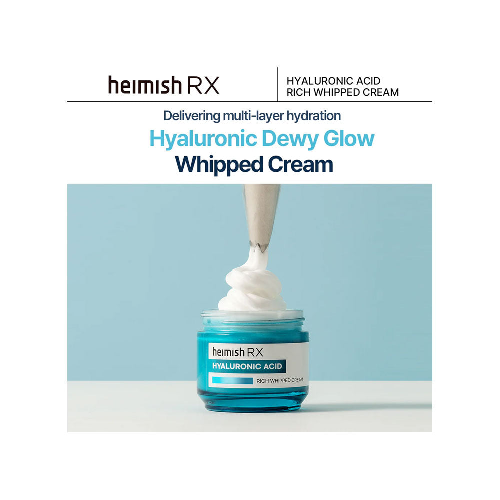 HEIMISH RX Hyaluronic Acid Rich Whipped Cream - Peaches&Creme Shop Korean Skincare Malta
