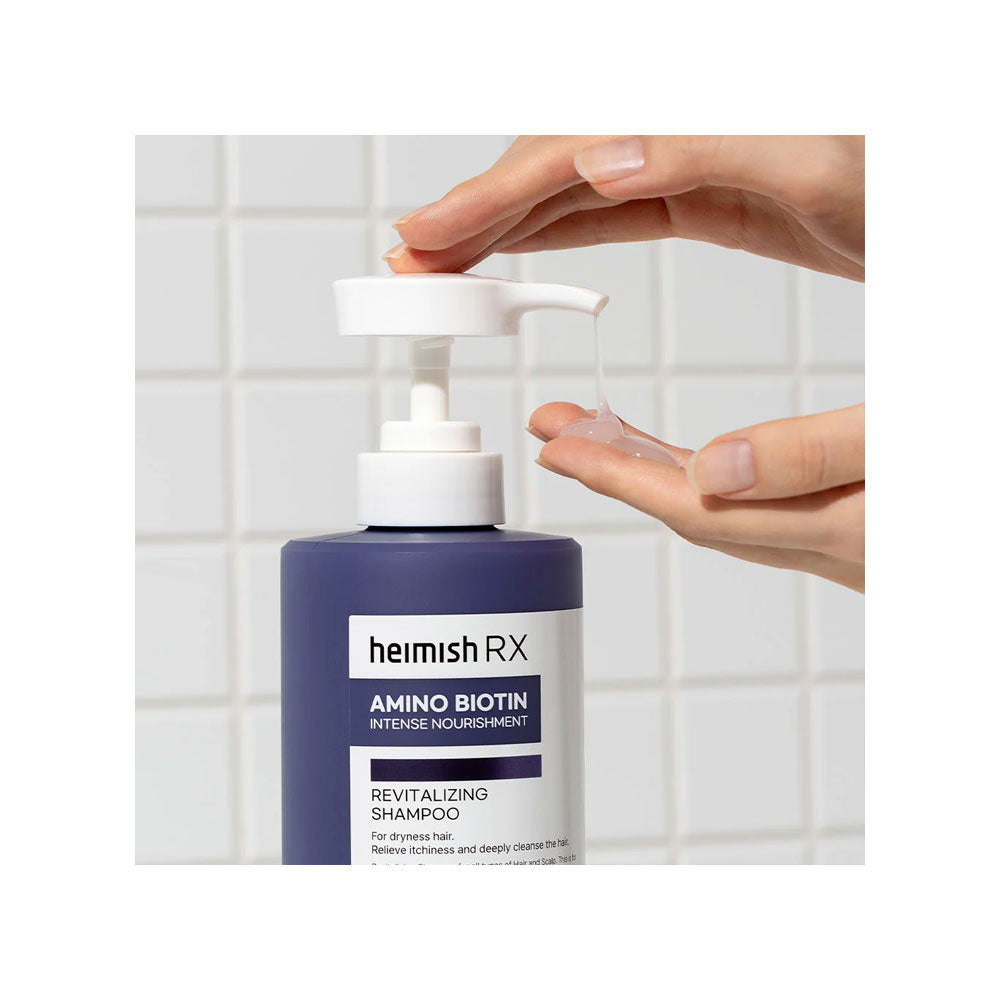 HEIMISH RX Amino Biotin Revitalizing Shampoo - Peaches&Creme Shop Korean Skincare Malta