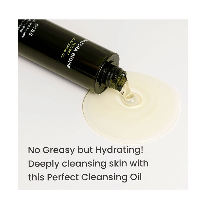 HEIMISH Matcha Biome Perfect Cleansing Oil - Peaches&Creme Shop Korean Skincare Malta