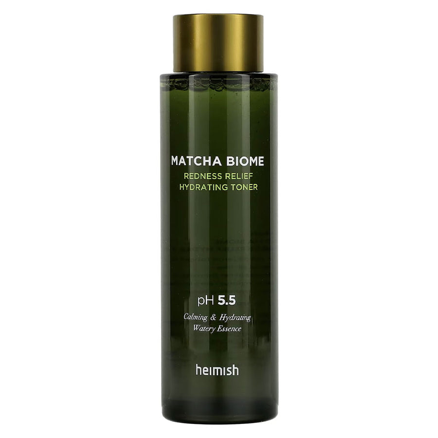 HEIMISH Matcha Biome Redness Relief Hydrating Toner - Peaches&Creme Shop Korean Skincare Malta