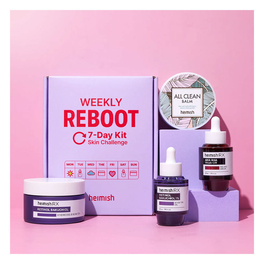 HEIMISH Weekly Reboot 7-day Kit Skin Challenge - Peaches&Creme Shop Korean Skincare Malta