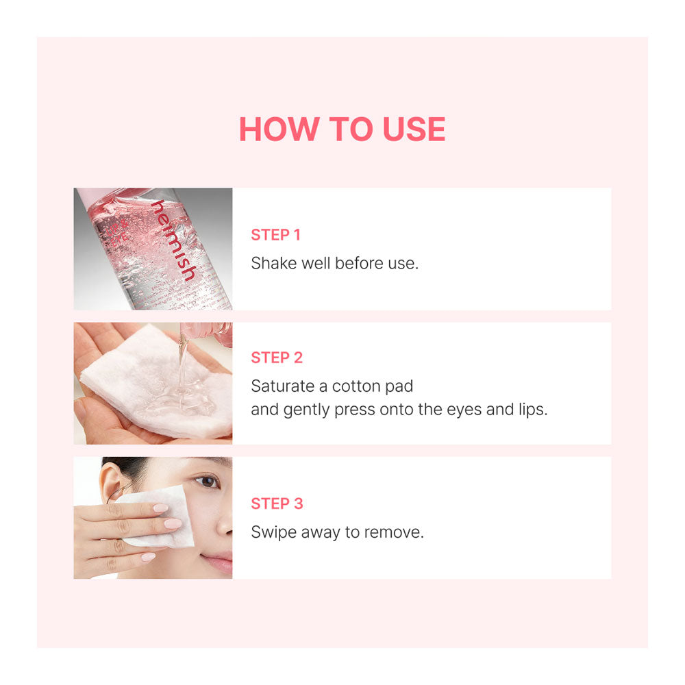 Instructions on how to use a skincare product with step-by-step guide and product image.