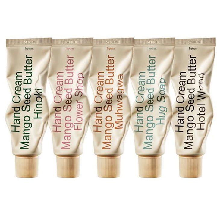 HETRAS Perfumed Mango Seed Butter Hand Cream - Peaches&Creme Shop Korean Skincare Malta