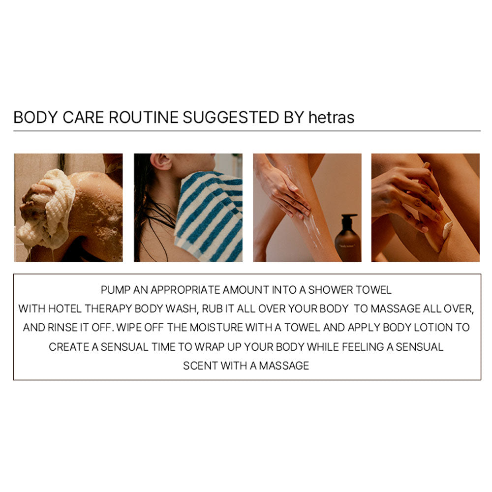 HETRAS Hotel Therapy Body Lotion - Peaches&Creme Shop Korean Skincare Malta