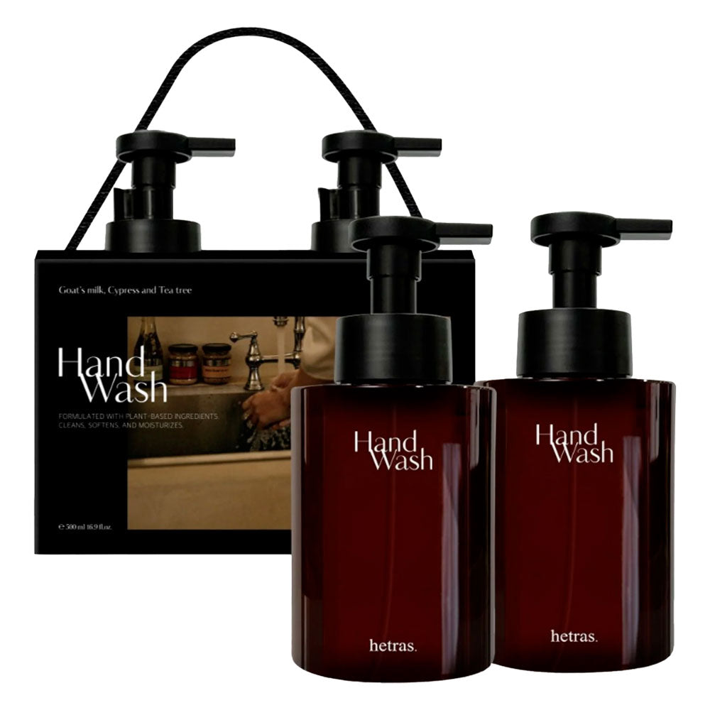 HETRAS Perfumed Bubble Hand Wash - Peaches&Creme Shop Korean Skincare Malta