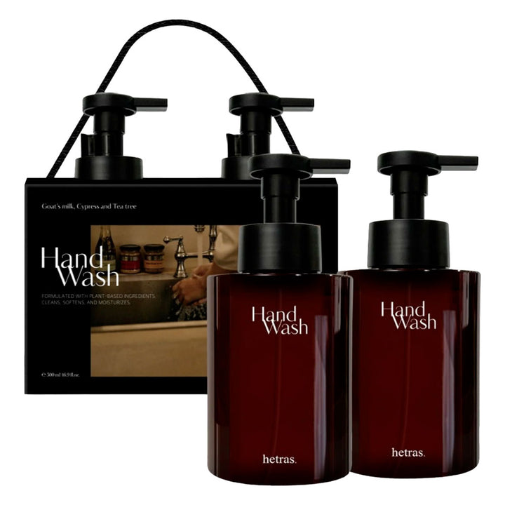 HETRAS Perfumed Bubble Hand Wash - Peaches&Creme Shop Korean Skincare Malta