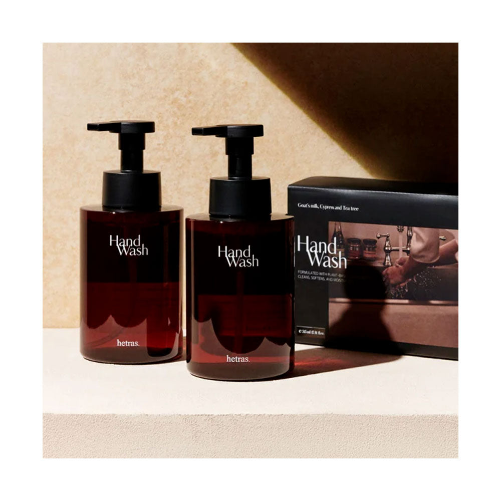 HETRAS Perfumed Bubble Hand Wash - Peaches&Creme Shop Korean Skincare Malta