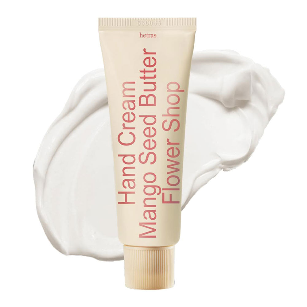 HETRAS Perfumed Mango Seed Butter Hand Cream - Peaches&Creme Shop Korean Skincare Malta