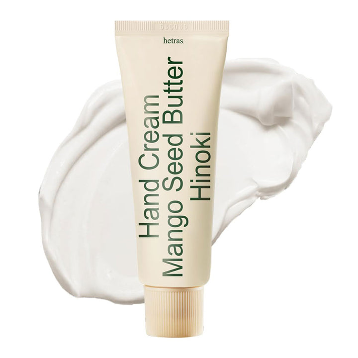 HETRAS Perfumed Mango Seed Butter Hand Cream - Peaches&Creme Shop Korean Skincare Malta