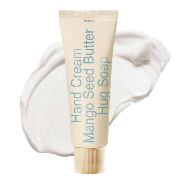 HETRAS Perfumed Mango Seed Butter Hand Cream - Peaches&Creme Shop Korean Skincare Malta
