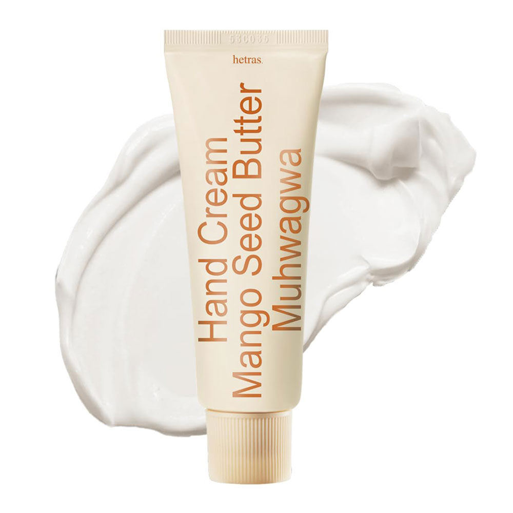 HETRAS Perfumed Mango Seed Butter Hand Cream - Peaches&Creme Shop Korean Skincare Malta