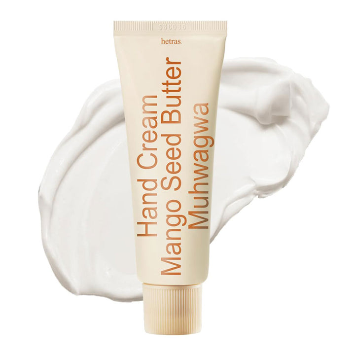 HETRAS Perfumed Mango Seed Butter Hand Cream - Peaches&Creme Shop Korean Skincare Malta