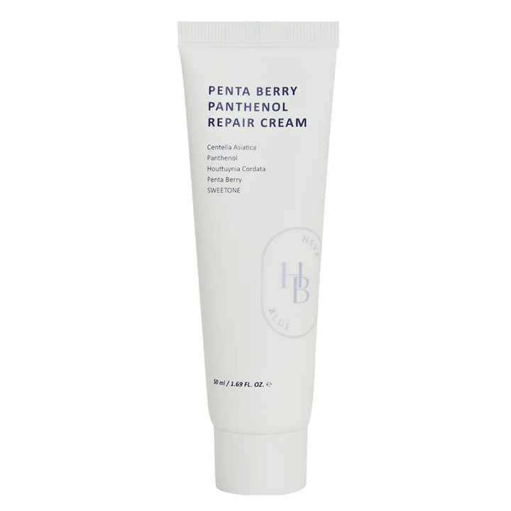 HEVEBLUE Penta Berry Panthenol Repair Cream - Peaches&Creme Shop Korean Skincare Malta