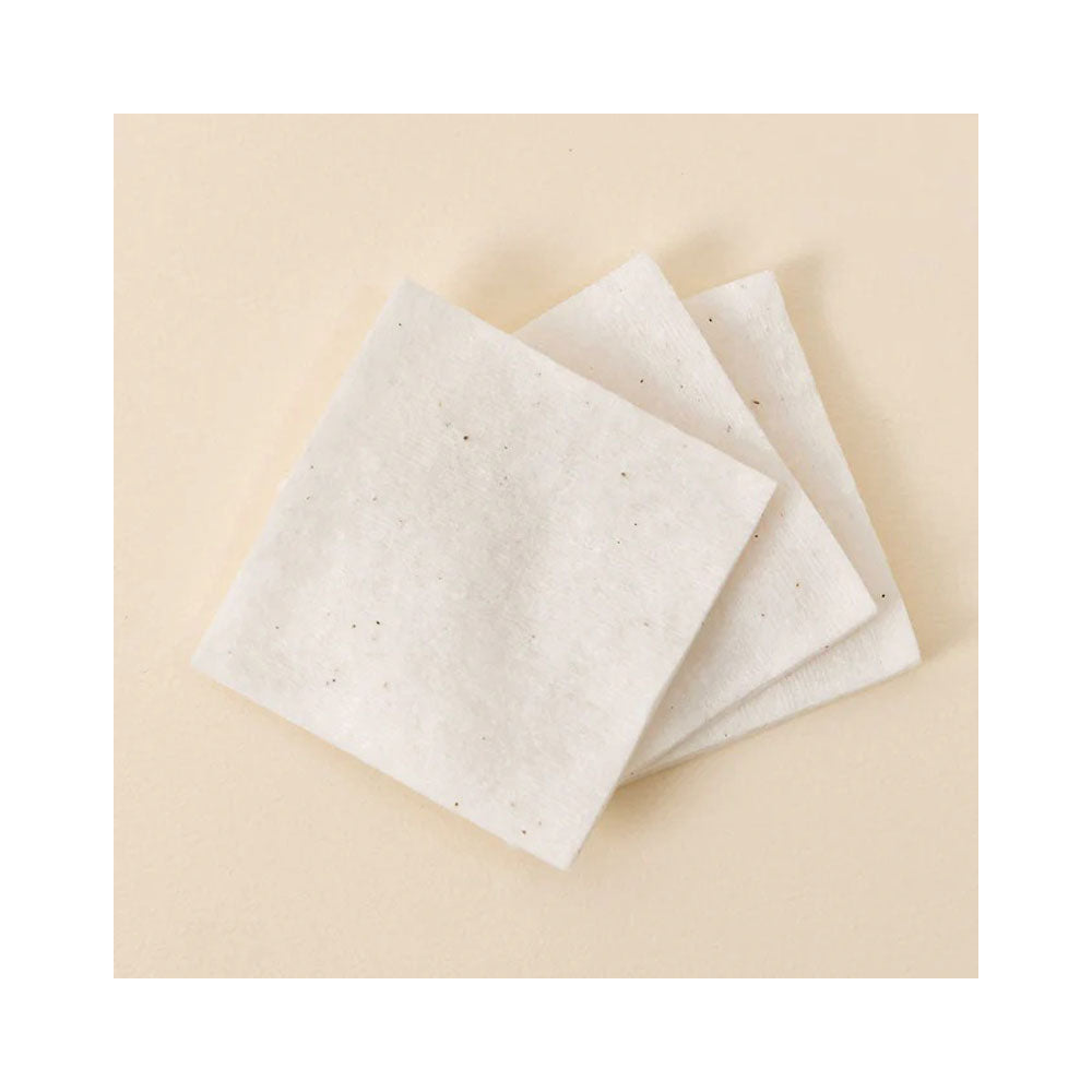HEVEBLUE Bleach-free Biodegradable Stretchy 100% Cotton Pads - Peaches&Creme Shop Korean Skincare Malta