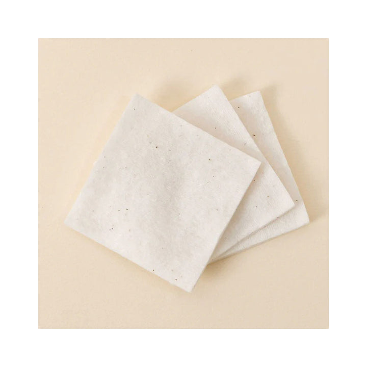 HEVEBLUE Bleach-free Biodegradable Stretchy 100% Cotton Pads - Peaches&Creme Shop Korean Skincare Malta