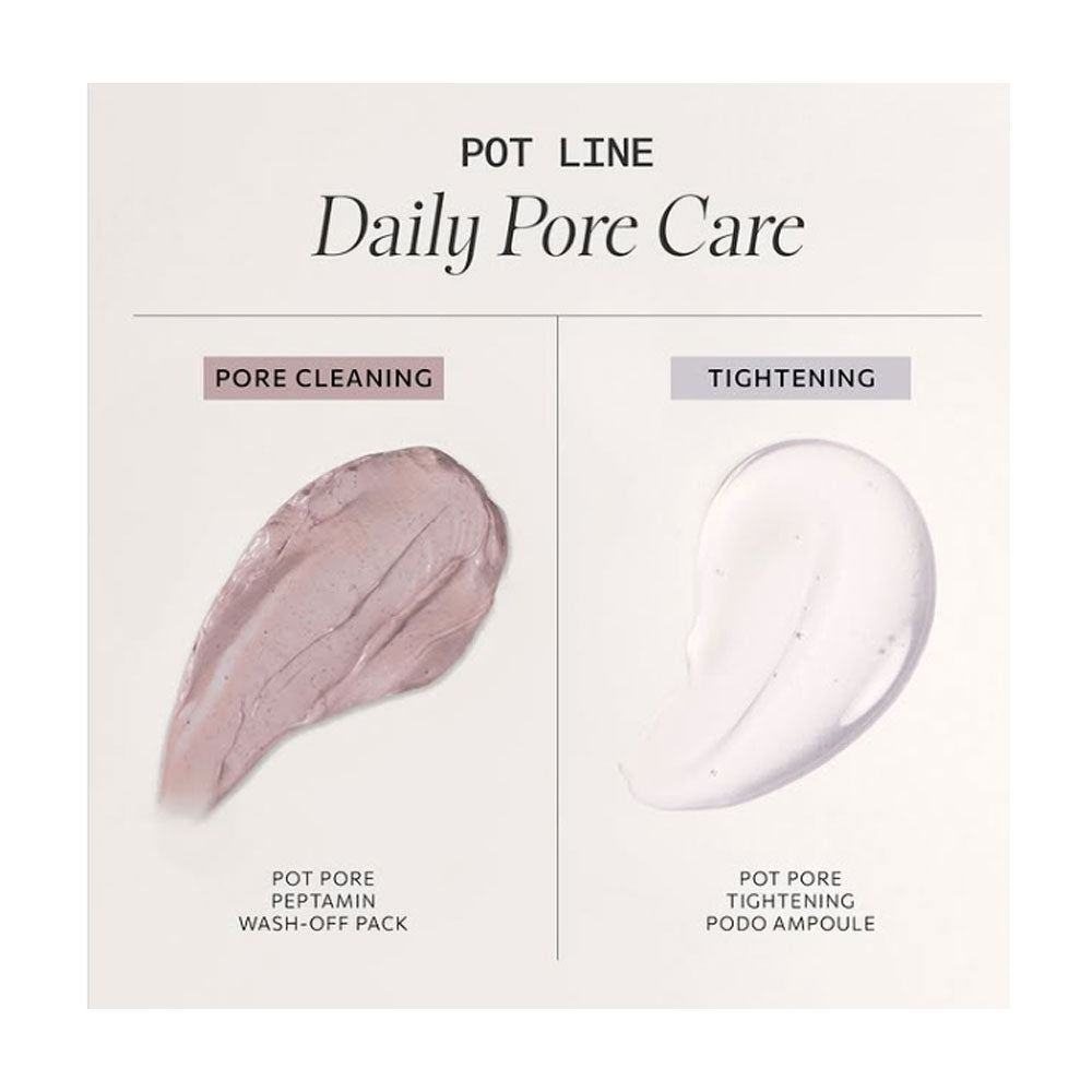 HEVEBLUE Pot Pore Tightening Podo Ampoule - Peaches&Creme Shop Korean Skincare Malta