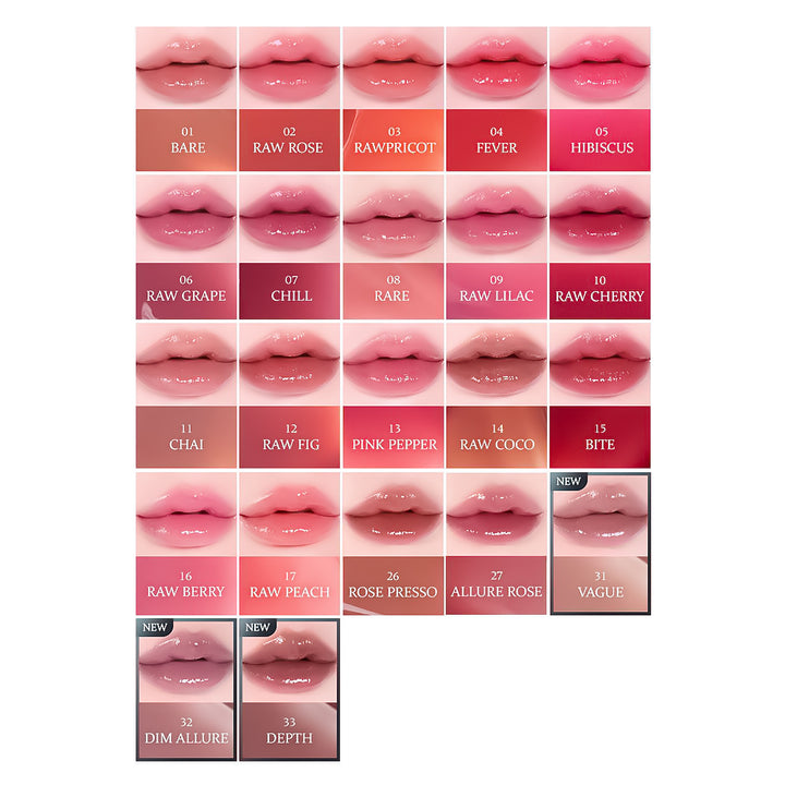 HINCE Raw Glow Gel Tint - Peaches&Creme Shop Korean Skincare Malta