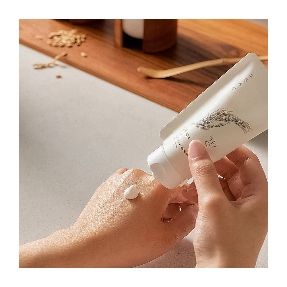 HOUSE OF DOHWA Rice Bran Facial Sunscreen - Peaches&amp;Creme Shop Korean Skincare Malta