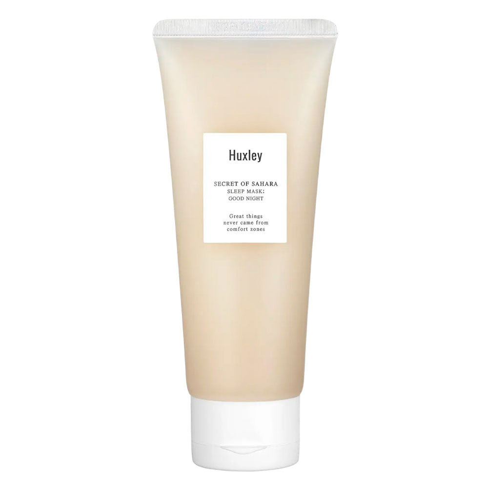 HUXLEY Secret of Sahara Sleep Mask: Good Night - Peaches&Creme Shop Korean Skincare Malta