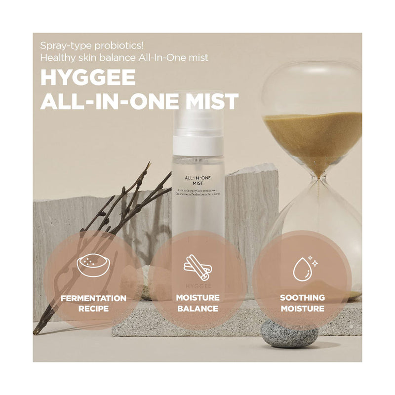 HYGGEE All-In-One Mist - Peaches&Creme Shop Korean Skincare Malta