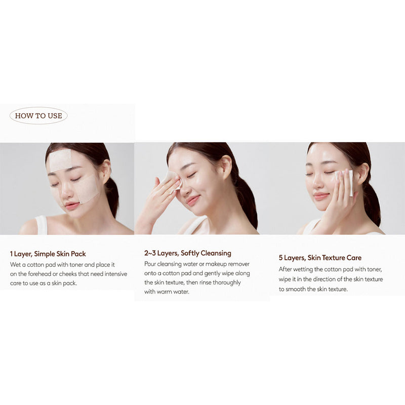 HYGGEE Natural Facial Cotton Pads - Peaches&Creme Shop Korean Skincare Malta