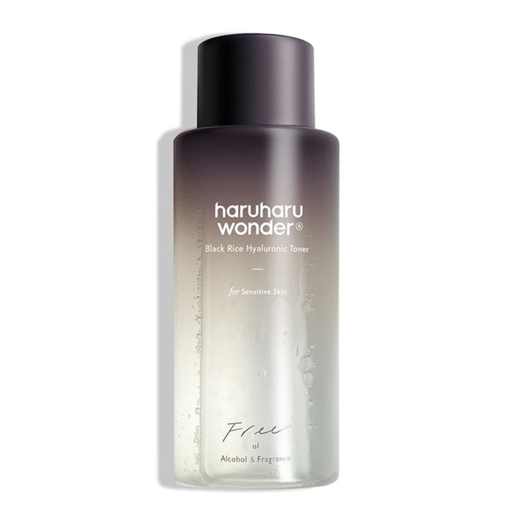 HaruHaru Wonder Black Rice Hyaluronic Toner for Sensitive Skin - Peaches&Creme Korean Skincare Malta