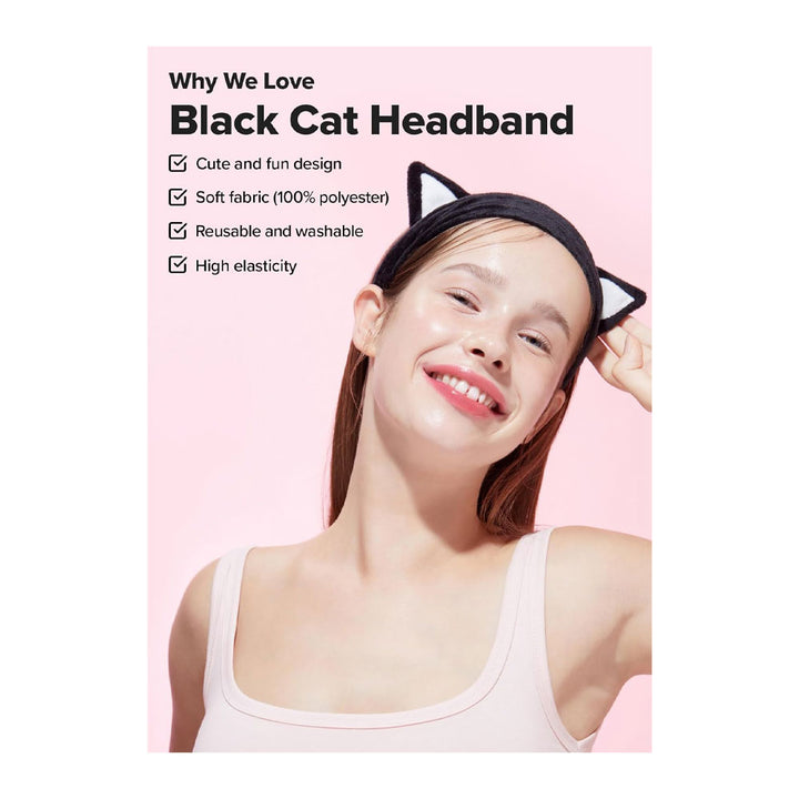 I DEW CARE Black Cat Headband - Peaches&Creme Shop Korean Skicnare Malta