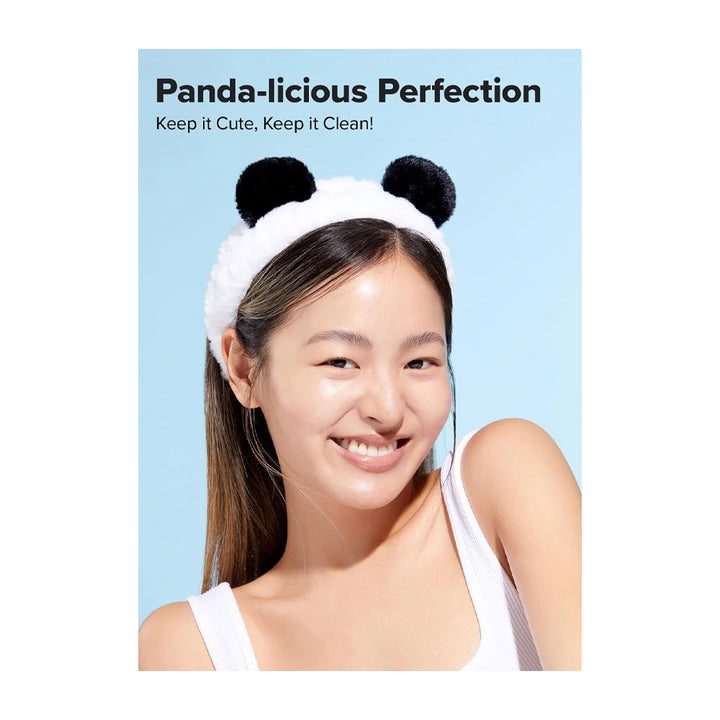 I DEW CARE Panda Headband - Peaches&Creme Shop Korean Skincare Malta