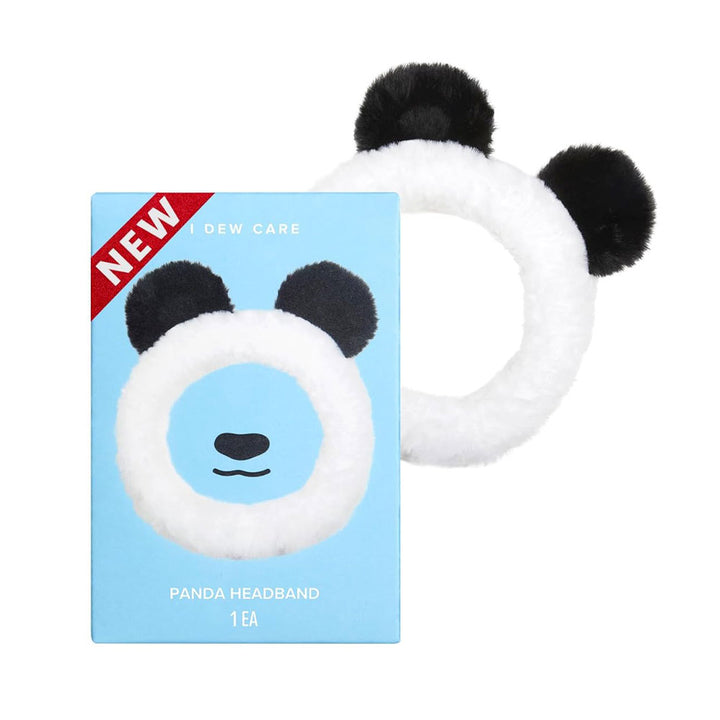 I DEW CARE Panda Headband - Peaches&Creme Shop Korean Skincare Malta