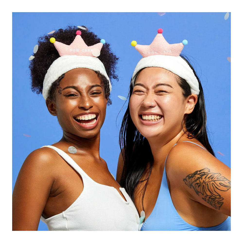 I DEW CARE Pink Tiara Headband - Peaches&Creme Shop Korean Skincare Malta
