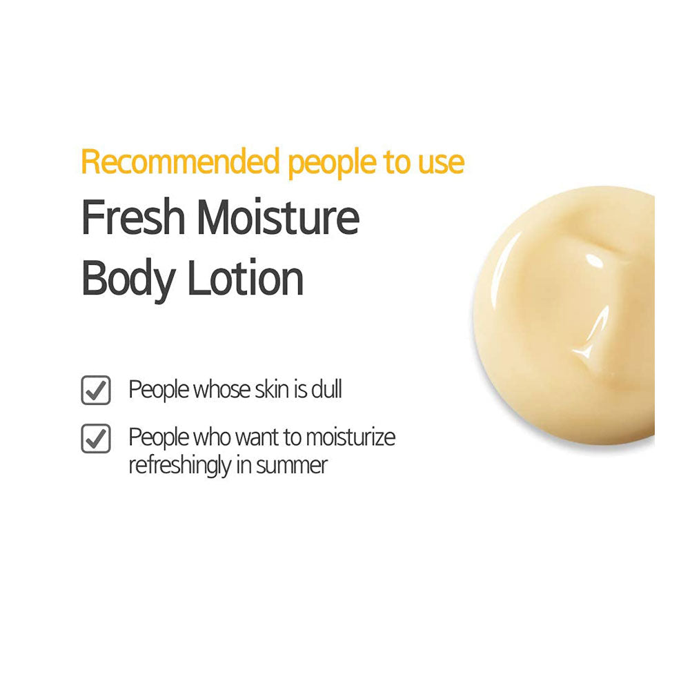 ILLIYOON Fresh Moisture Body Lotion - Peaches&Creme Shop Korean Skincare Malta