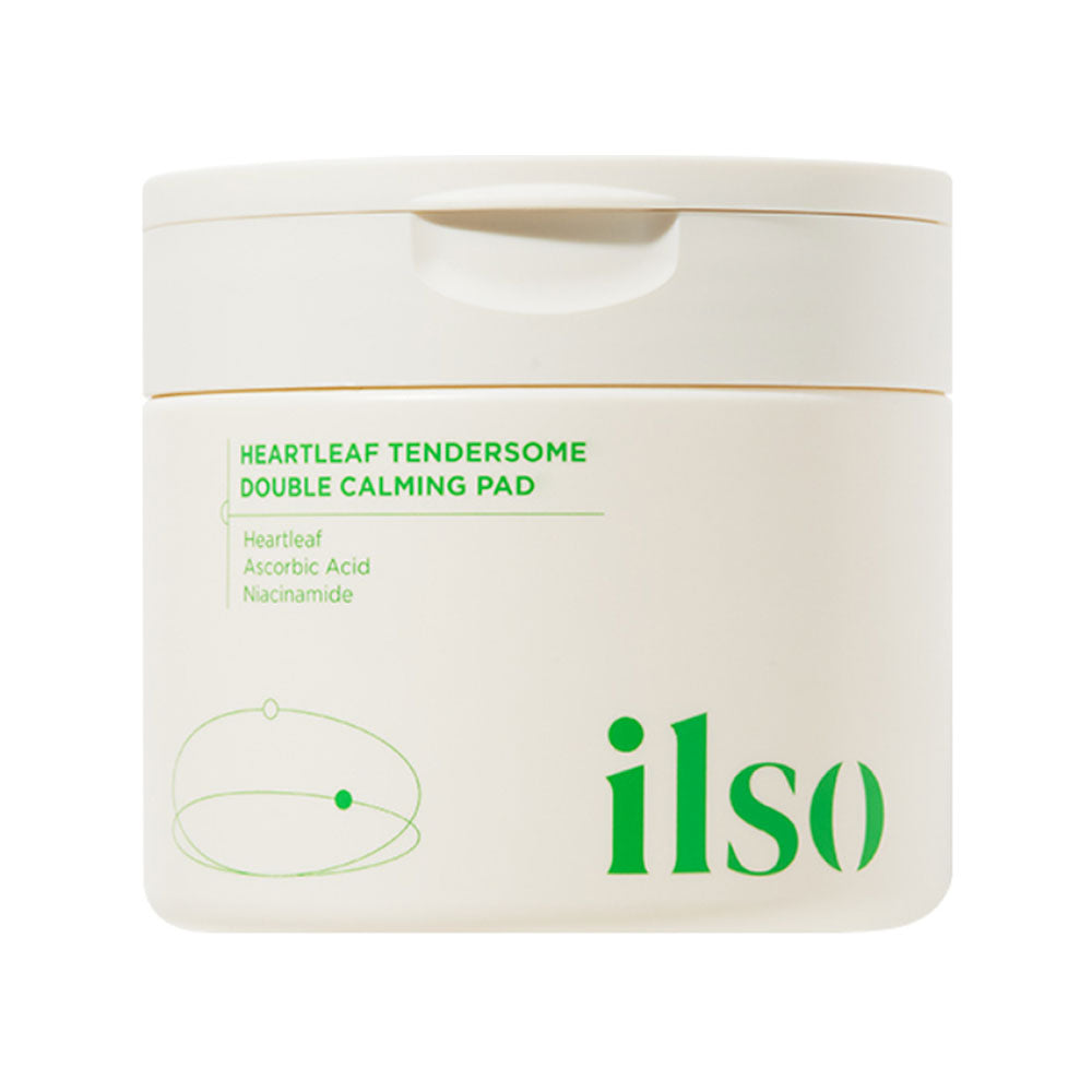 ILSO Heartleaf Tendersome Double Calming Pad - Peaches&Creme Shop Korean Skincare Malta