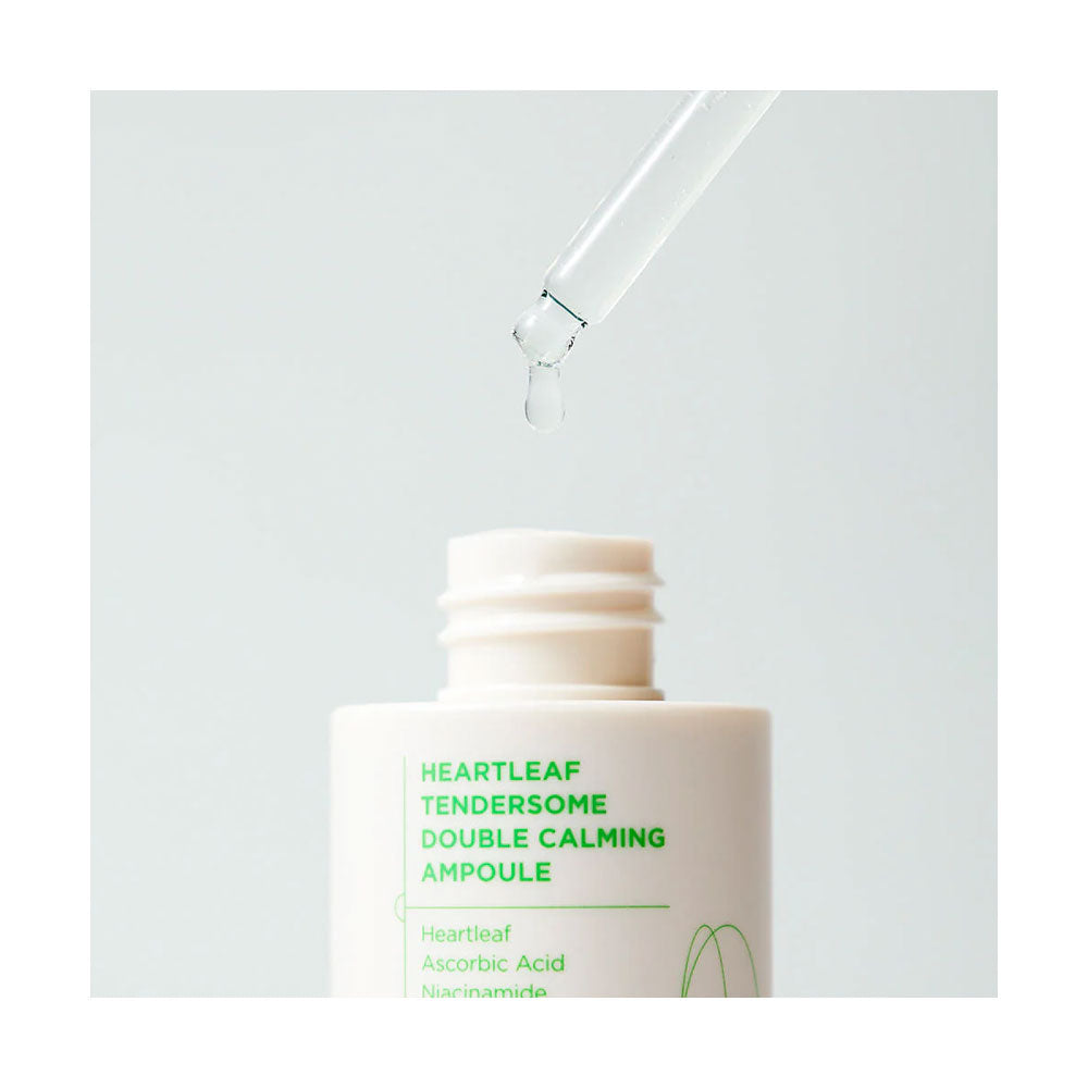 ILSO Heartleaf Tendersome Double Calming Ampoule - Peaches&Creme Shop Korean Skincare Malta