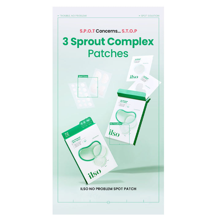 ILSO No Problem Spot Patch - Peaches&Creme Shop Korean Skincare Malta