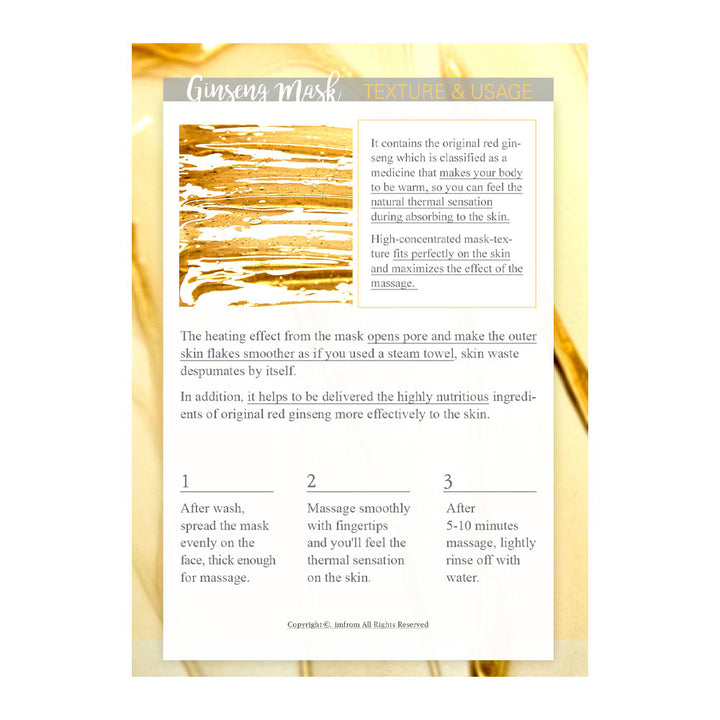 Ginseng Mask