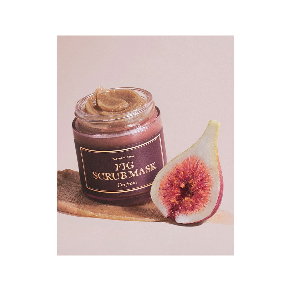 I'M FROM Fig Scrub Mask - Peaches&Creme Shop Korean Skincare Malta