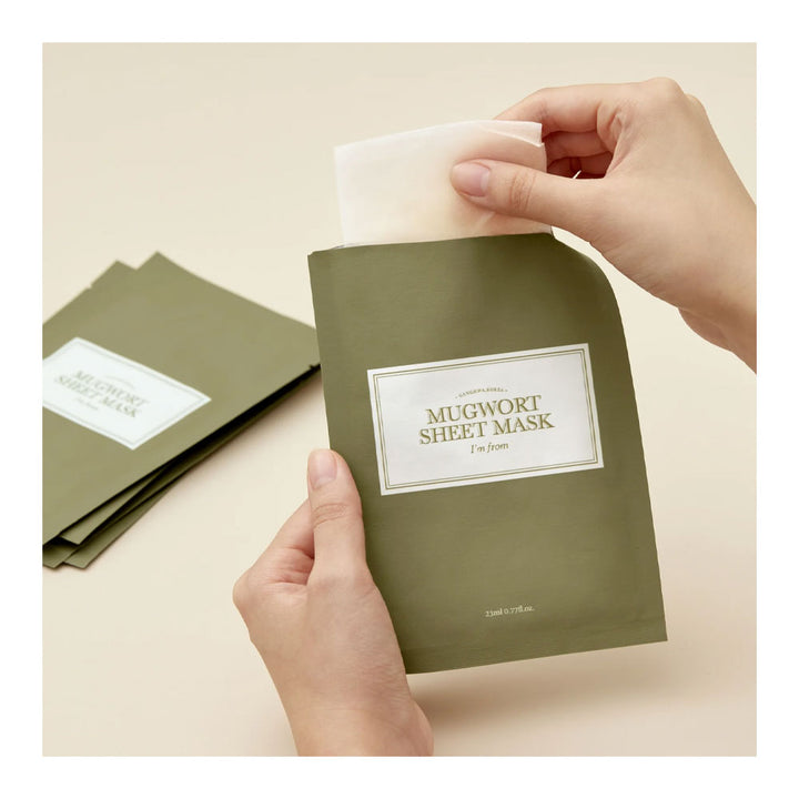 I'm From Mugwort Sheet Mask - Peaches&Creme Shop Korean Skincare Malta